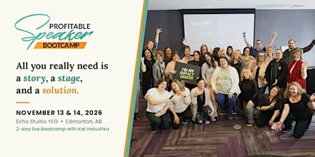 Profitable Speaker Bootcamp