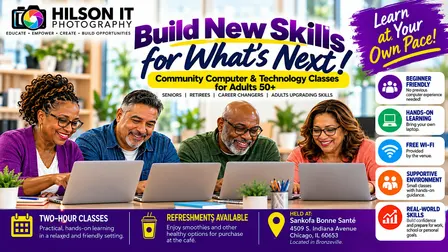 Build New Skills for What's Next! – Computer Classes for Adults 50+