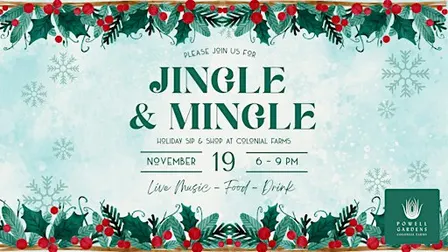 Jingle & Mingle: A Holiday Sip & Shop