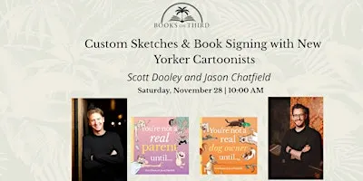 Custom Sketches + Book Signing with New Yorker Cartoonists