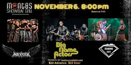 MONTE'S ROCKS: Showcasing the Best in Local Emerging Rock Bands