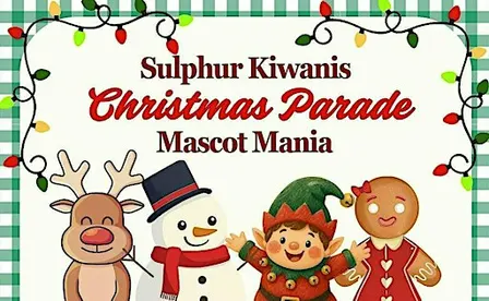 Sulphur Kiwanis Christmas Parade - Mascot Mania