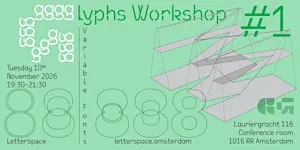 Letterspace Glyphs Workshop (1) Variable Font