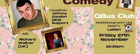 International Stand Up Comedy @Qbus Club Leiden