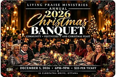 Living Praise Ministries 2026 Christmas Banquet