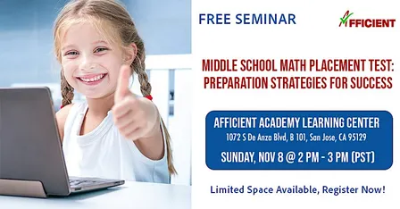 Middle School Math Placement Test: Preparation Strategies For Success