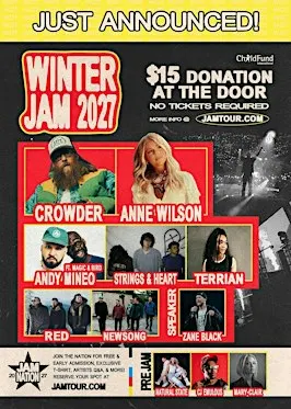 Winter Jam 2027 KC: Sign Up, Serve Big, Make a Difference!