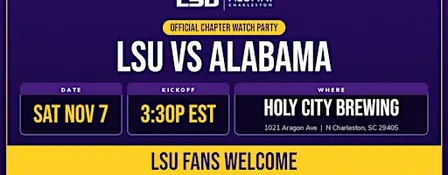LSU v Bama 2026 Watch Party