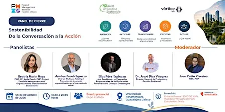 Panel de cierre | Sostenibilidad - De la conversación a la Acción