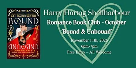 Copy of Harry Hartog Shellharbour Romance Book Club - November