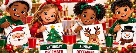 Jingle & Paint: A Kids Christmas Paint Party!