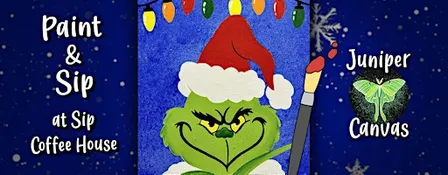 Paint & Sip at Sip Coffee House 2 in Highland: Mean One