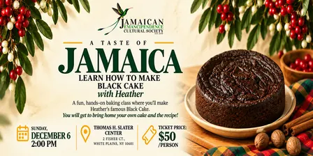 Taste of Jamaica: Black Cake Baking Class