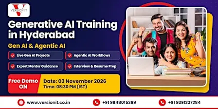 Generative AI Training in Hyderabad | Gen AI | Free Demo