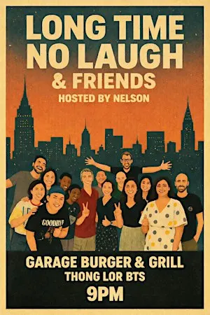 Long Time No Laugh & Friends – Improv Comedy  Unscripted Theatre Show