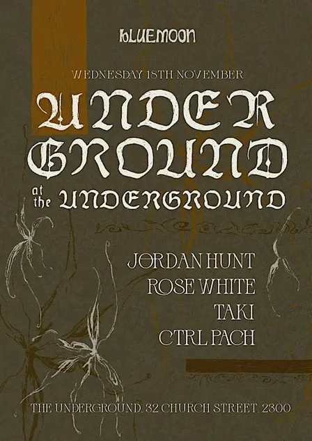 Underground at the Underground