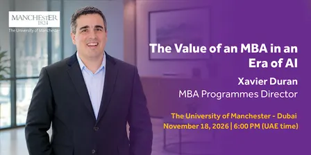 Value of an MBA in an era of AI and change with Xavier Duran