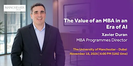 Value of an MBA in an era of AI and change with Xavier Duran
