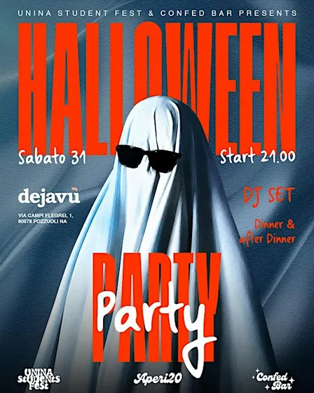 HALLOWEEN at @Dejavù - UNINA STUDENTS FESTIVAL x CONFED BAR