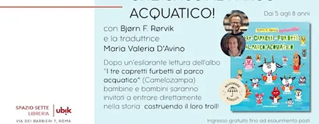 Lettura e laboratorio "Che caos al parco acquatico!"
