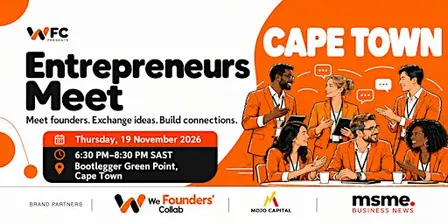 Entrepreneurs Meetup by We Founders Collab CapeTown 2026