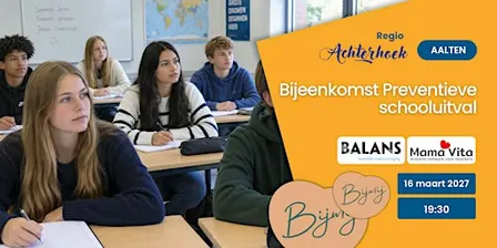 Bijeenkomst Preventieve schooluitval - regio Achterhoek