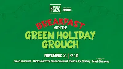 Breakfast with the Green Holiday Grouch