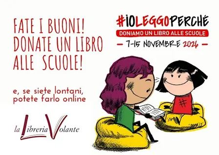 #IOLEGGOPERCHE' - Doniamo un libro alle scuole