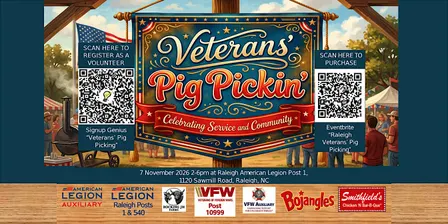 Raleigh Veterans' Pig Pickin'