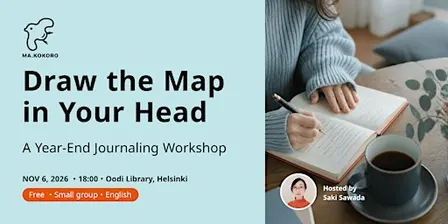 Draw the Map in Your Head: A Year-End Journaling Workshop
