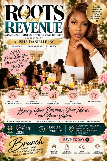 Roots & Revenue -Woman's Business Networking Brunch