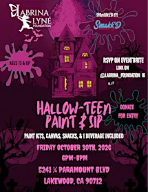 HallowTeen Paint & Sip