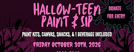 HallowTeen Paint & Sip