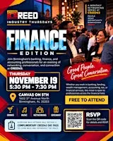 Industry Thursday - Finance Edition