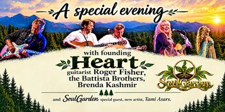 HEART founding guitarist Roger Fisher, the Battista Brothers & Friends