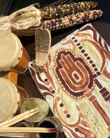 Frequencies & Flow: Sound Bath & Plant-Based Art Making