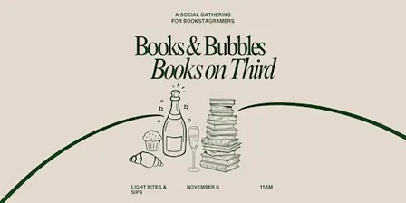 Books & Bubbles: A Bookstagram Social Gathering