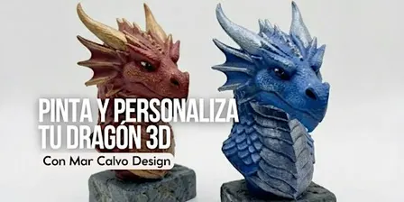 Pinta y Personaliza tu Dragón 3D en Mercado de Motores