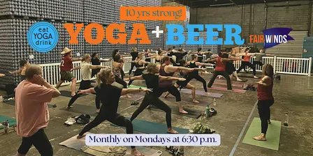 Yoga + Beer at Fair Winds