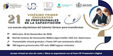 21 Encuentro de Profesionales de la Capacitación