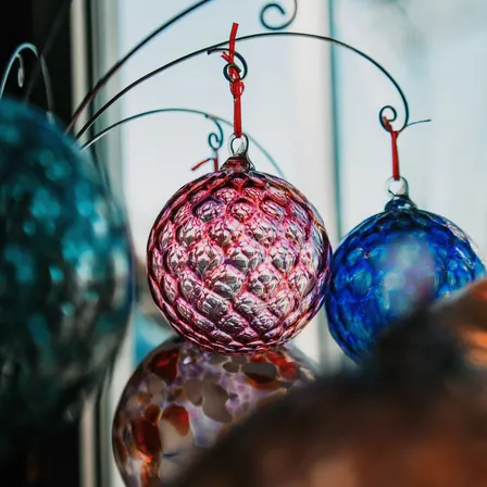 Create Your Own Blown Glass Ornament!