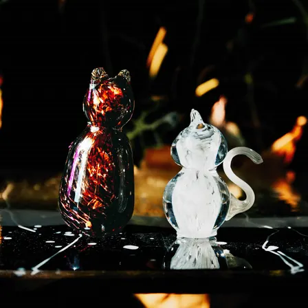 Create Your Own Sculpted Glass Cat!