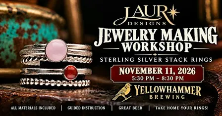 Jewelry Making Workshop @ Yellowhammer Brewing Nov. 11th