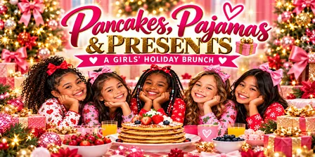 Pancakes, Pajamas & Presents | A Girls' Holiday Brunch