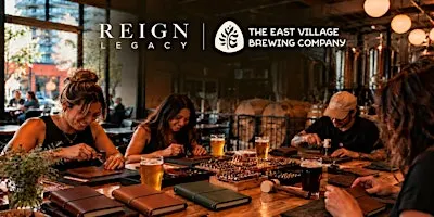 Make Your Own Leather Journal Workshop at East Village Brewing