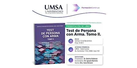 Presentación del libro Test de persona con arma - Tomo II y Preventa