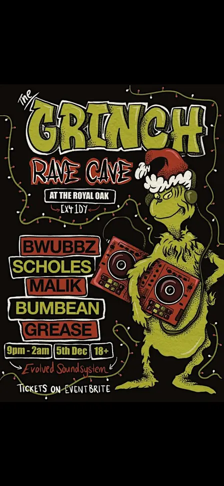 The grinch rave cave