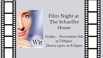 Film Night at The Schaeffer House