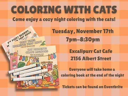 Coloring with Cats!