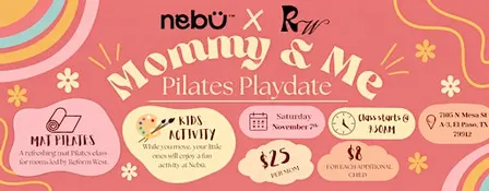 Mommy and Me Pilates Playdate